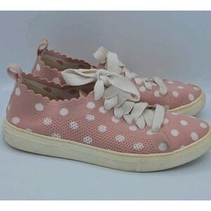 Kate Spade New York Abbie Knit Polka Dot Ladies Sneakers Tennis Shoes Size 6.5B